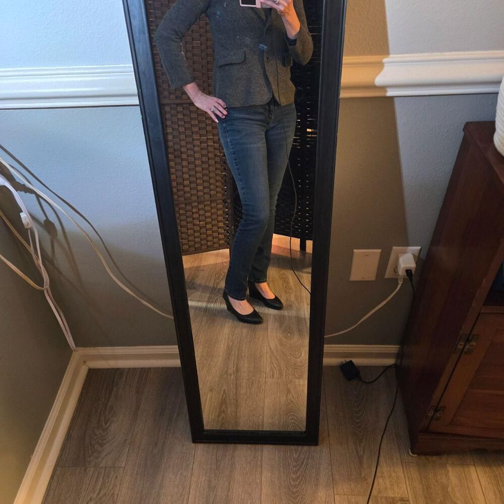 Talbots Women's Wool Grey Blazer/Jacket